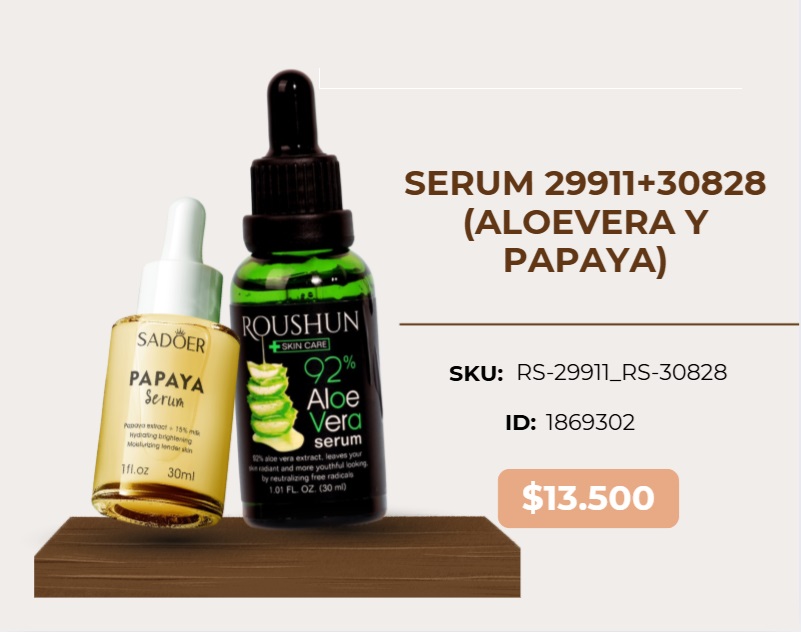 SERUM 29911+SD-17444 (ALOE Y PAPAYA)